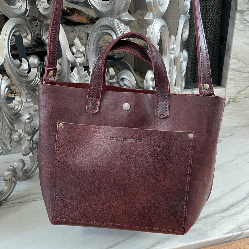 Portland Leather Goods Mini Crossbody Bag